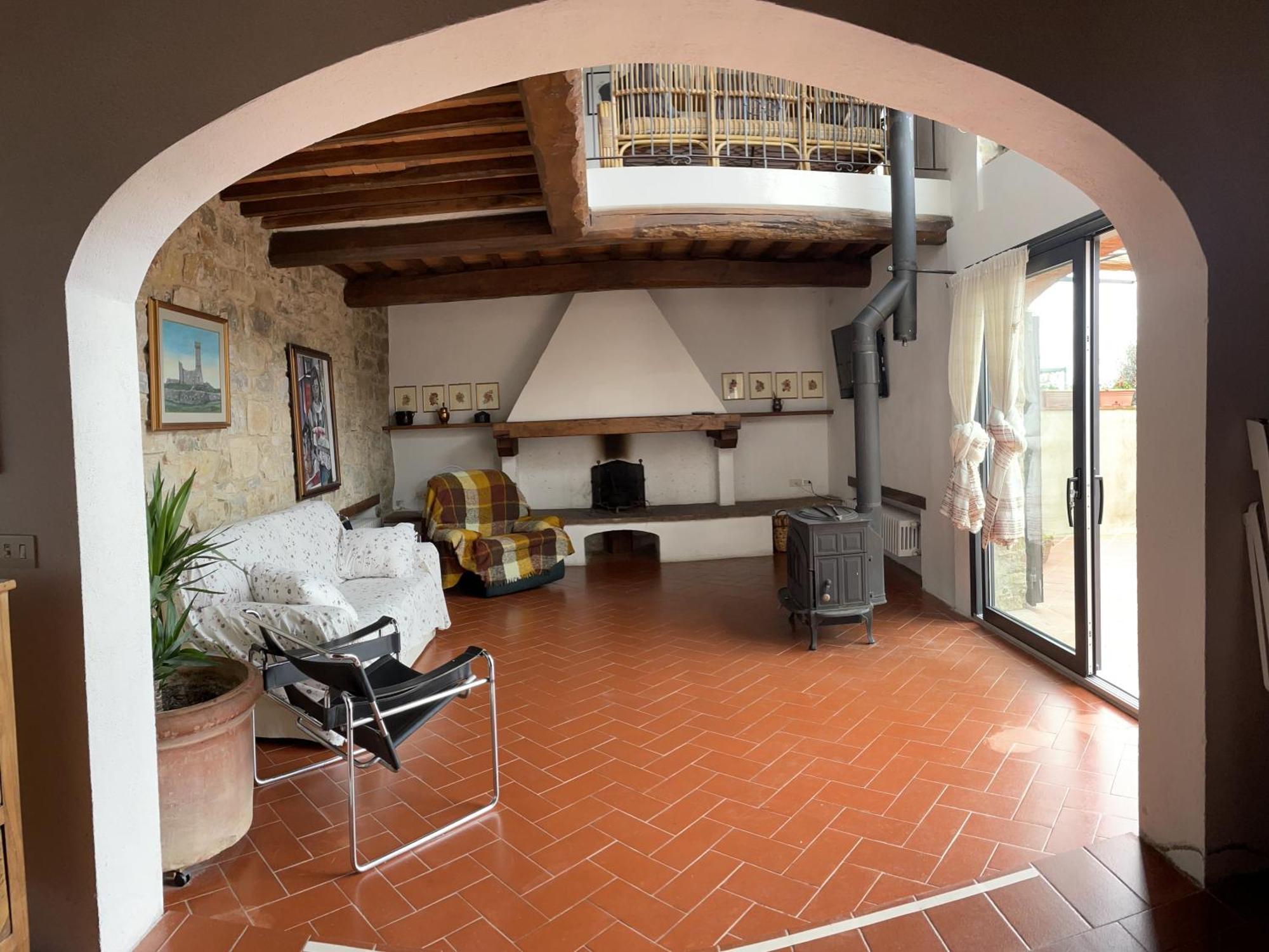 Torre Di Ponzano Guest House Barberino Val d'Elsa Bagian luar foto